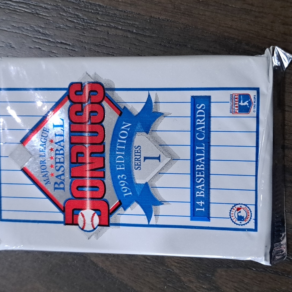 Donruss major league baseball cards sealed